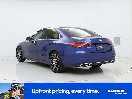 Blue 2022 Mercedes-Benz C-Class
