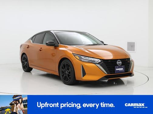 Orange 2024 Nissan Sentra SR