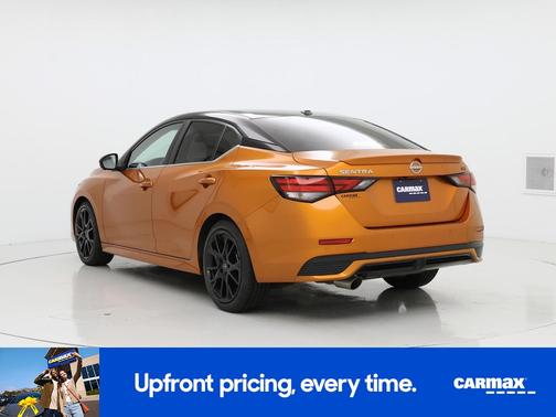 Orange 2024 Nissan Sentra SR