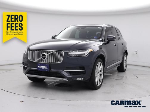 Blue 2017 Volvo XC90 T6 Inscription