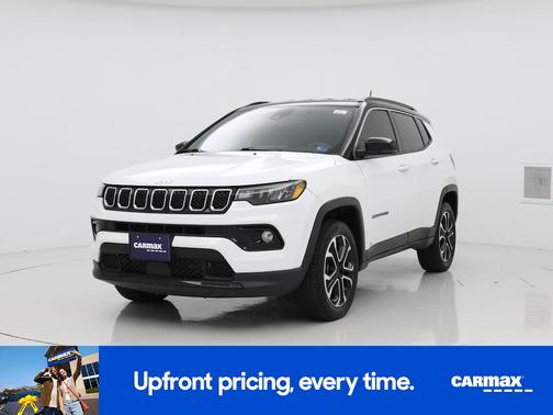 White 2023 Jeep Compass Limited