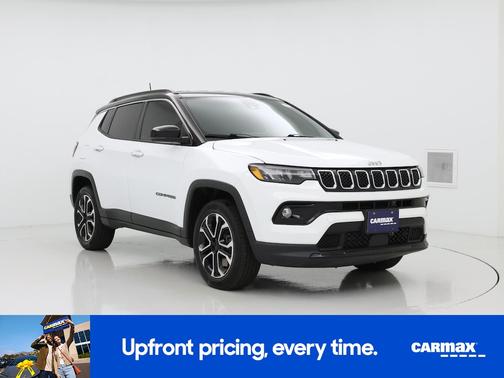 White 2023 Jeep Compass Limited
