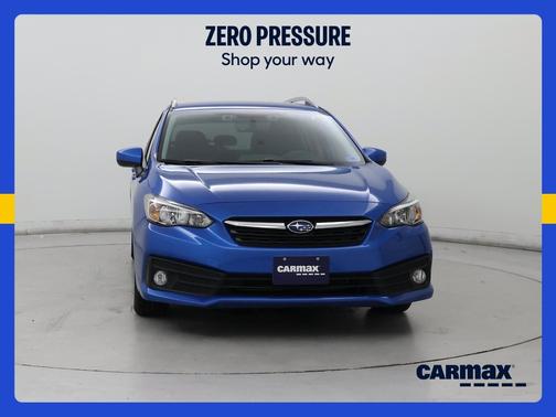 Blue 2022 Subaru Impreza Premium