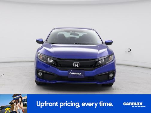 Blue 2019 Honda Civic Sport