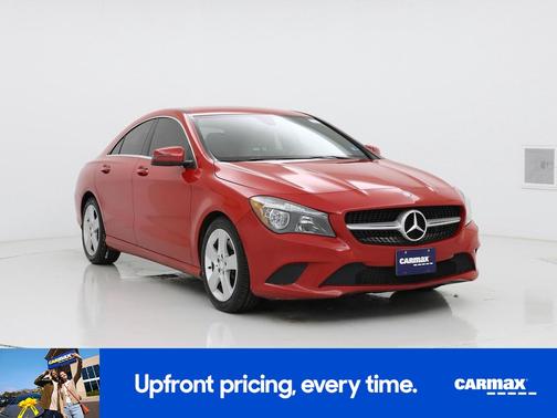 Red 2015 Mercedes-Benz CLA-Class