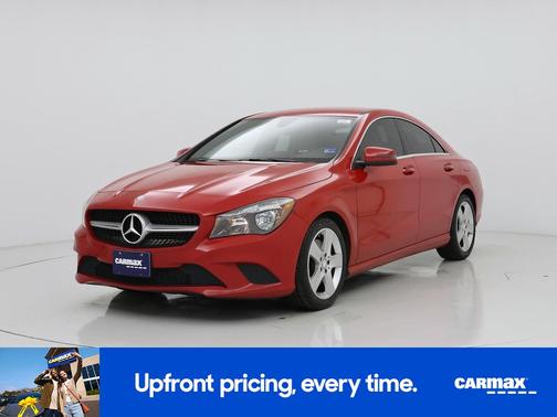 Red 2015 Mercedes-Benz CLA-Class