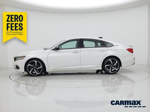 White 2021 Honda Accord Sport SE