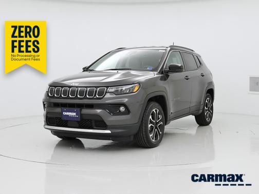 Gray 2022 Jeep Compass Limited