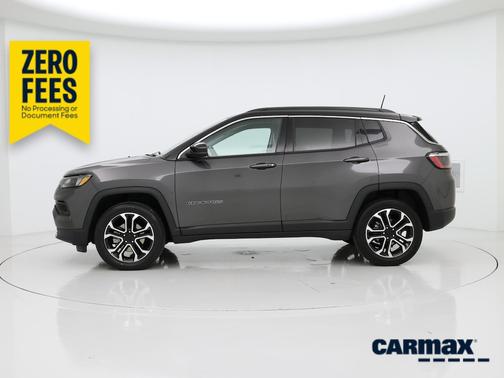 Gray 2022 Jeep Compass Limited