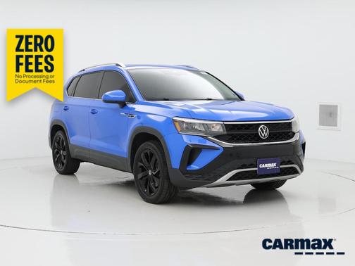 Blue 2022 Volkswagen Taos SE