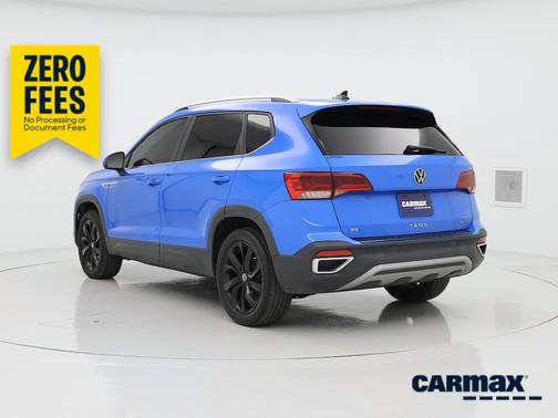 Blue 2022 Volkswagen Taos SE
