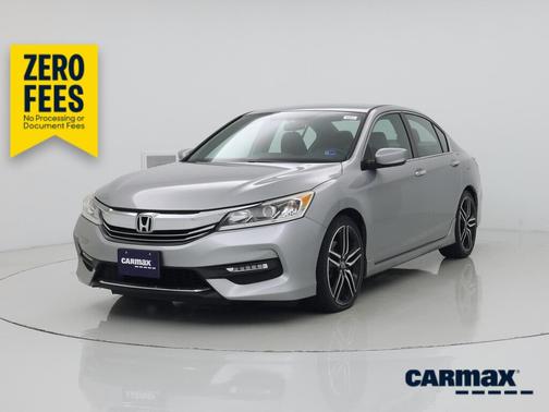 Silver 2017 Honda Accord Sport SE