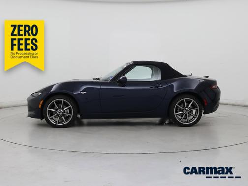 Blue 2021 Mazda MX-5 Miata Grand Touring