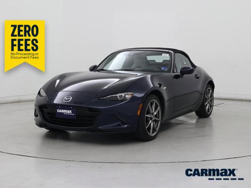 Blue 2021 Mazda MX-5 Miata Grand Touring