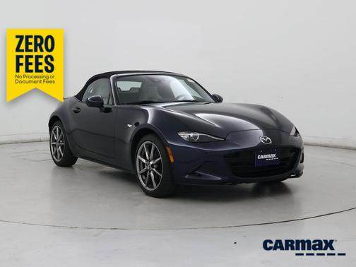Blue 2021 Mazda MX-5 Miata Grand Touring