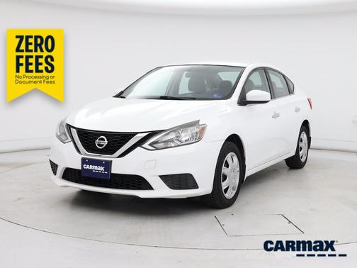White 2017 Nissan Sentra S