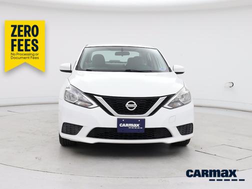 White 2017 Nissan Sentra S