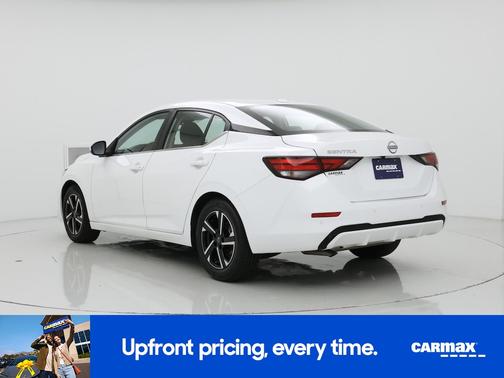 White 2025 Nissan Sentra SV