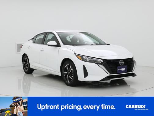White 2025 Nissan Sentra SV