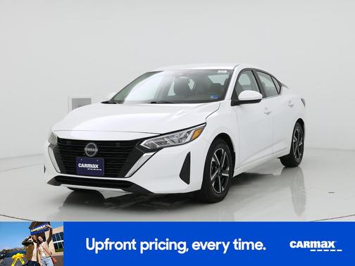 White 2025 Nissan Sentra SV