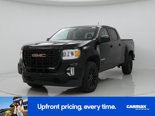 Black 2022 GMC Canyon Elevation