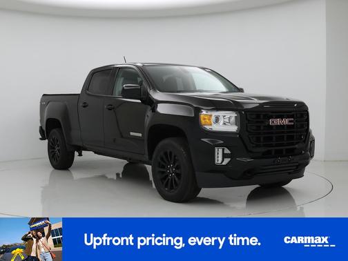 Black 2022 GMC Canyon Elevation