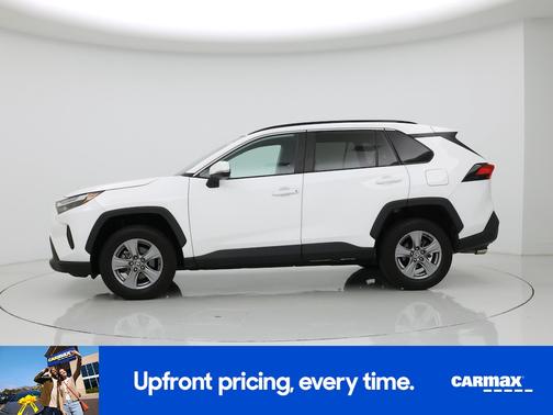 White 2022 Toyota RAV4 XLE