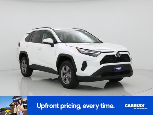 White 2022 Toyota RAV4 XLE