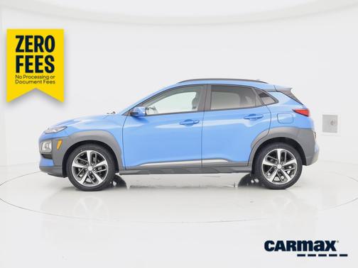 Blue 2020 Hyundai KONA Limited