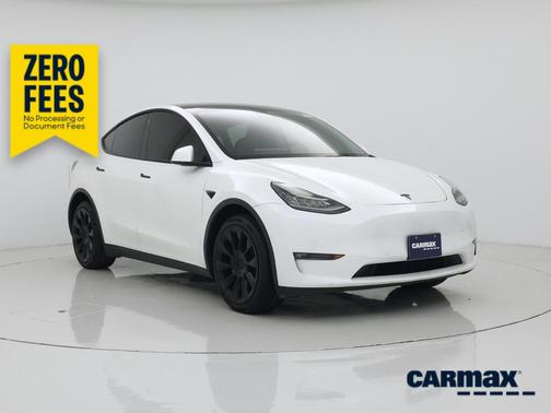 White 2022 Tesla Model Y Long Range