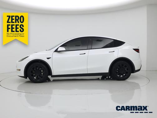 White 2022 Tesla Model Y Long Range