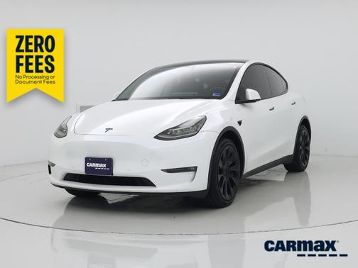White 2022 Tesla Model Y Long Range