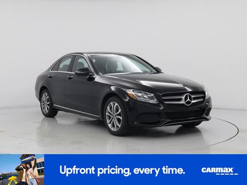 Black 2018 Mercedes-Benz C-Class