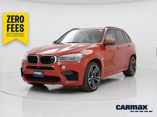 Red 2018 BMW X5 M