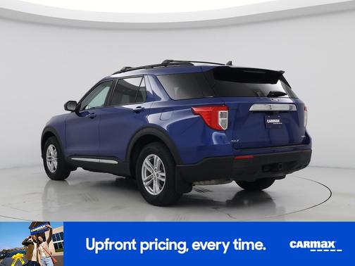 Blue 2022 Ford Explorer XLT