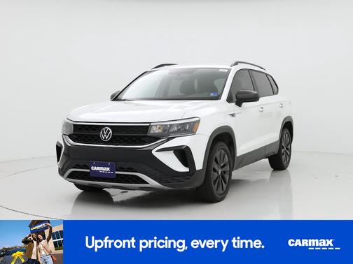White 2022 Volkswagen Taos S