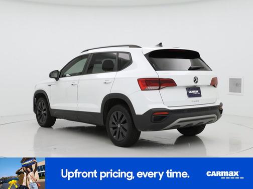 White 2022 Volkswagen Taos S
