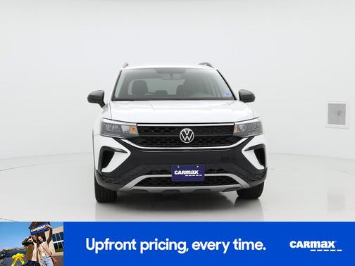 White 2022 Volkswagen Taos S