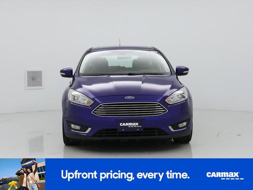 Blue 2015 Ford Focus Titanium