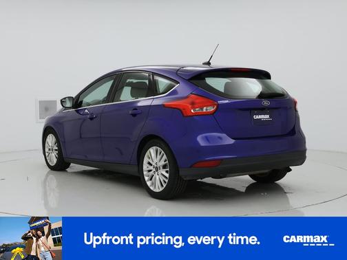 Blue 2015 Ford Focus Titanium