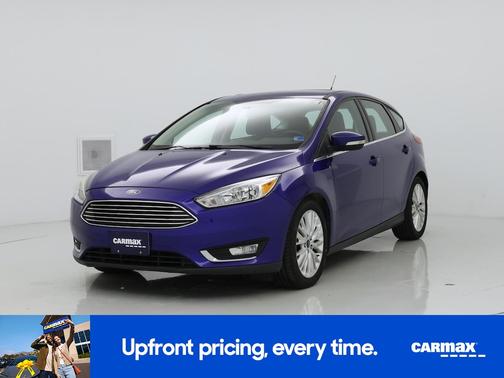 Blue 2015 Ford Focus Titanium