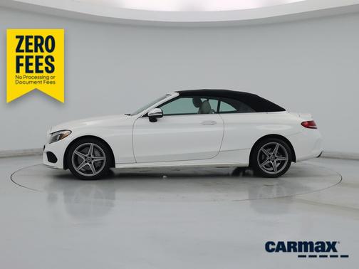 White 2017 Mercedes-Benz C-Class
