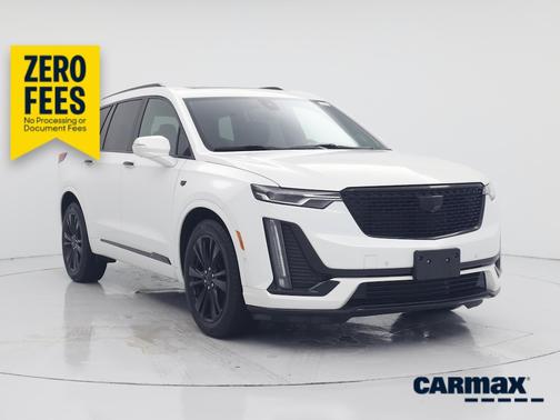 White 2024 Cadillac XT6 Premium Luxury