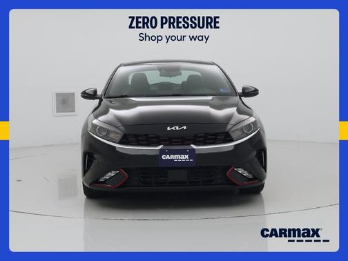 Black 2022 Kia Forte GT-Line