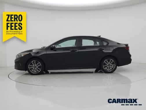 Black 2022 Kia Forte GT-Line