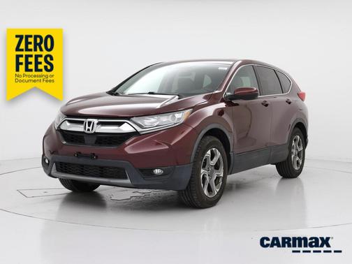 Burgundy 2017 Honda CR-V EX