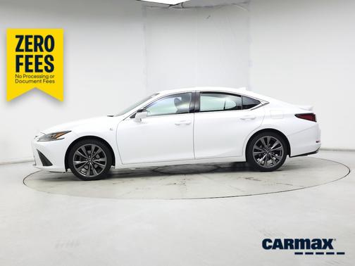 White 2019 Lexus ES 350 F-Sport