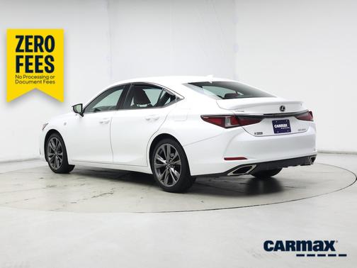 White 2019 Lexus ES 350 F-Sport