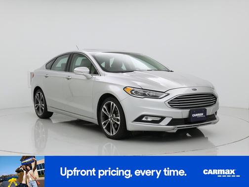 Silver 2017 Ford Fusion Titanium