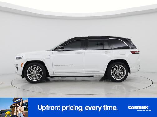 White 2022 Jeep Grand Cherokee 4xe Summit